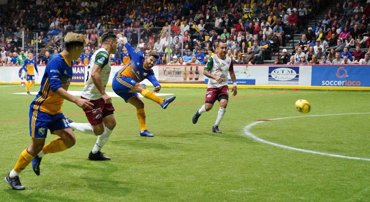 SanDiegoSockers's tweet photo. In two seasons, Leonardo de Oliveira has proven to be a workhorse forward, possessing incredible skills on the ball, an eye to pass, and a wicked shot. This volley gave us the lead in the Western Conference Final in 2019. #LeoWeek https://t.co/tFd4vGn2GI