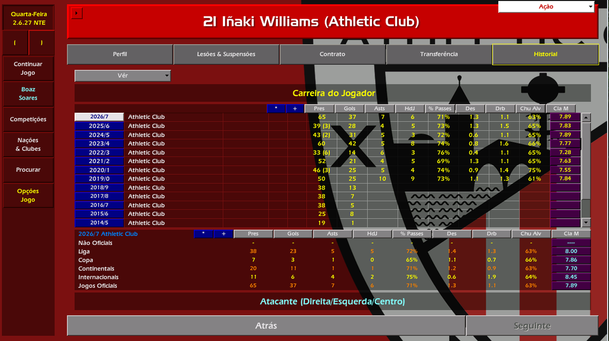 cmboaz0102's tweet photo. A surreal season, in the saga with Basque players. #cm0102 #championshipmanager0102 #cm0102boaz #championshipmanager #cmboaz #youtubechannel
#cmBoaz #manager #championship0102
#soccer #calccio #cmcalccio #internazionale #cmlegends #cmBoaz0102 #tsigalKO #gobilbao.... https://t.co/YfMyevT0L9