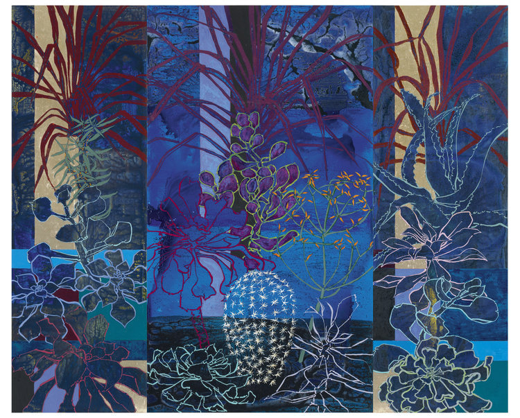 MenschOhneMusil's tweet image. Robert Kushner - Midnight in the Huntington Library Cactus Garden, 2014.