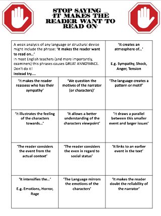 karenvdc's tweet photo. @Joren_Boone @dagmardivjak Ik raad je absoluut aan om #teamenglish te volgen. Niet omwille van de Engelse content, maar omwille van de werkvormen. Enkele werkvormen die ik zo wel kan benoemen zijn #goldensentences, #upgradeyoursentence, #bannedword of #stopsaying (thx @MissCJAT!), #DIRT en #structurestrips https://t.co/gFvYwAmtCo