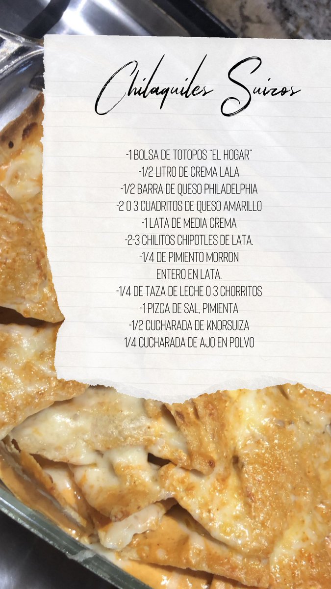 Chilaquiles suizos 💛 vayan a ver la receta completa en mi instagram <a href="/heynosoychef/">heynosoychef</a> ✨