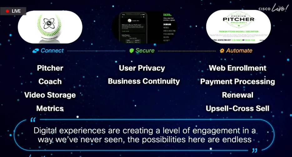 MsJamieShoup's tweet image. Great example of #ConnectedExperiences sports! #CiscoLive