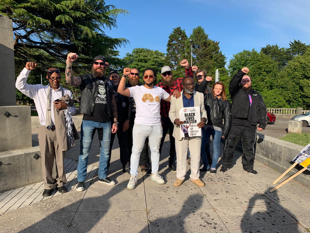 We ALL protect what needs protecting.    Barry cenotaph - our glorious dead. #Blacklivesmatters.