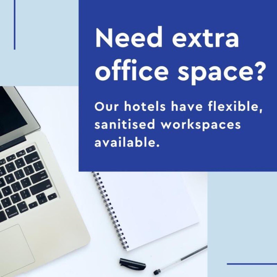 In this ever changing world with reduced travel, working from home or restricted working space we might have the solution for you, if you need additional office space we have just what you need:  interstatehotels.co.uk/flexible-offic…