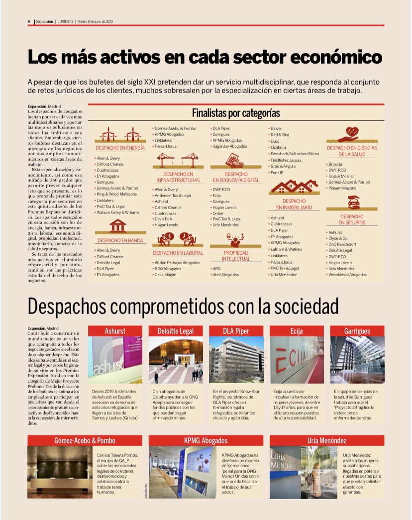 llop_cristina's tweet photo. 5 nominaciones a los #premiosexpansion otro año más
No se puede estar más orgullosa q yo de este #ecijateam
Gracias @exp_juridico https://t.co/i2mFKdDPb1