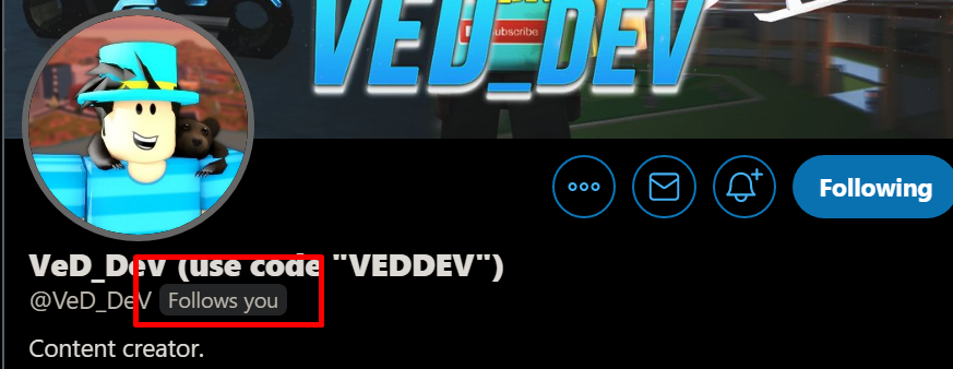 Ved Dev Use Code Veddev On Twitter Ved Dev Followed You