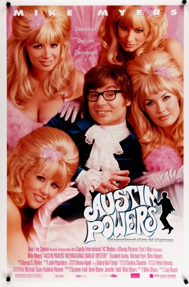 ... 341) Austin Powers: International Man Of Mystery342) Austin Powers: The Spy Who Shagged Me343) Austin Powers: Goldmember344) Back To The Future