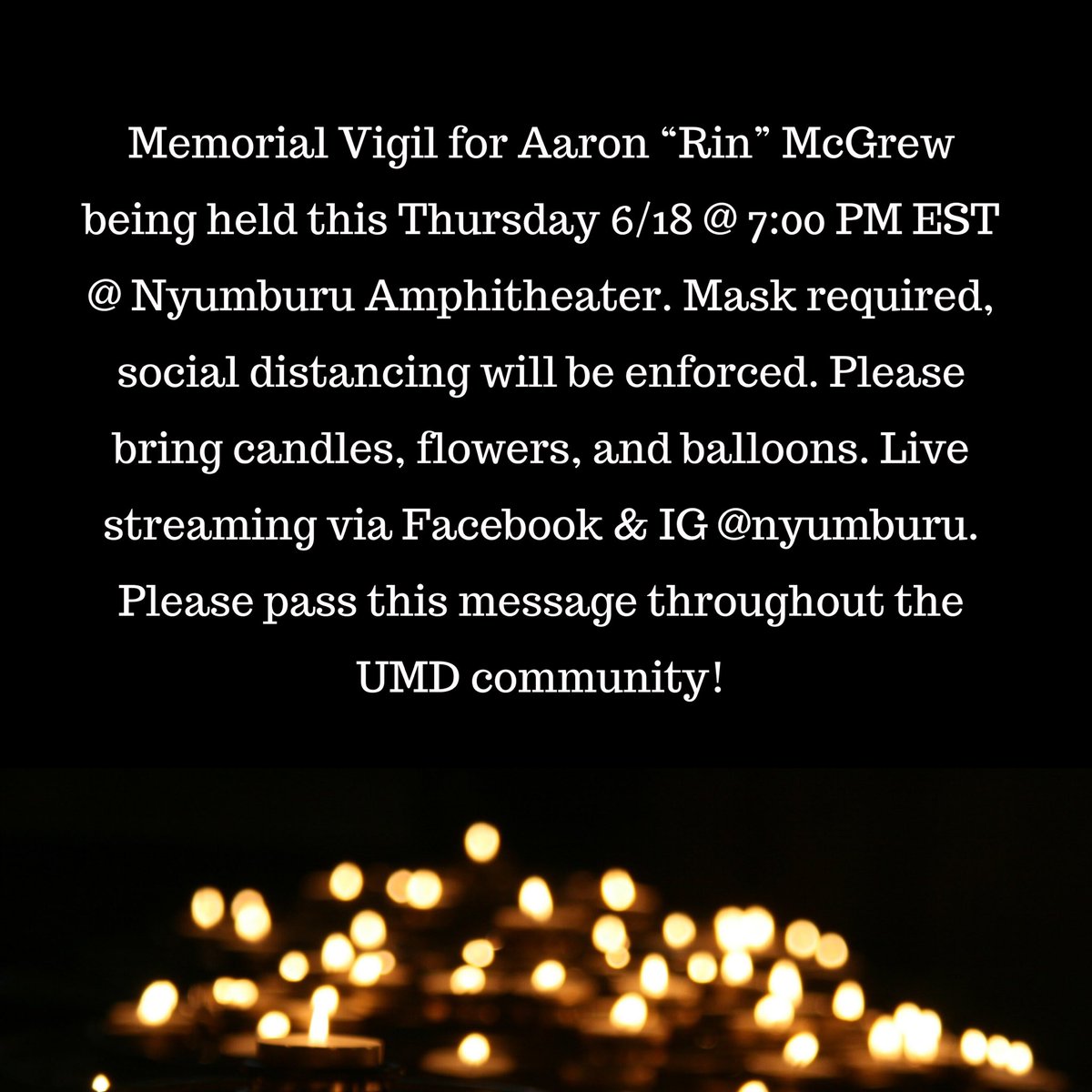The TnT Nupes want to help spread a message from Nyumburu Cultural Center: