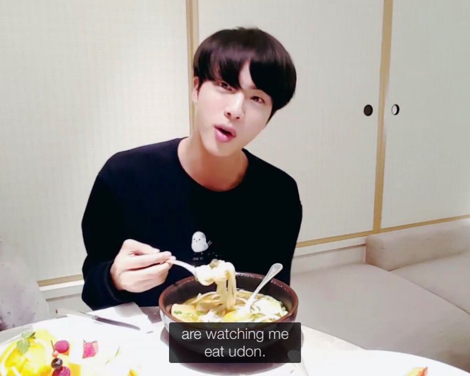 Who needs fake subs when we have Jin ; a thread