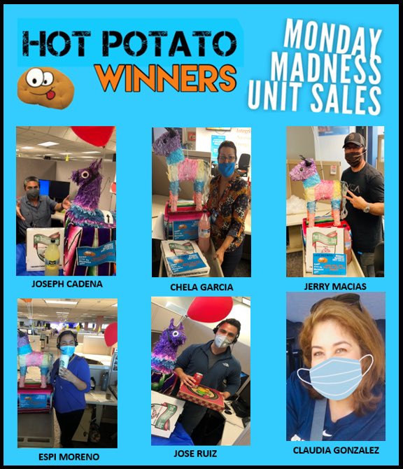 SanDiego2 (@sd2retention) on Twitter photo SD2 Bouncing the Hot Potato around on 6/15. Beat our BEST in BB & Video! Bravo!!! <a href="/TeamVeroSD2/">Vero Garcia-Feliz</a> <a href="/jrfloresx/">Ruben Flores</a> <a href="/TustinDAG/">Mike Nguyen</a> <a href="/att_bayarea/">Oakland & SF Ctrs</a> <a href="/dahnahull/">Dahna Hull</a> <a href="/Saporico/">Jody</a> #attemployee #win SD2 Bouncing the Hot Potato around on 6/15. Beat our BEST in BB & Video! Bravo!!! <a href="/TeamVeroSD2/">Vero Garcia-Feliz</a> <a href="/jrfloresx/">Ruben Flores</a> <a href="/TustinDAG/">Mike Nguyen</a> <a href="/att_bayarea/">Oakland & SF Ctrs</a> <a href="/dahnahull/">Dahna Hull</a> <a href="/Saporico/">Jody</a> #attemployee #win