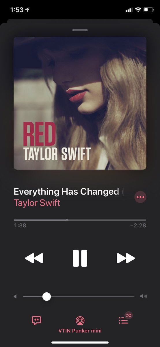 16. everything has changedbreaking the barrier between friendship and romance once again. “i just wanna know you better now” + “everything has changed” can explain the new emotions for someone after finding out they like you, too