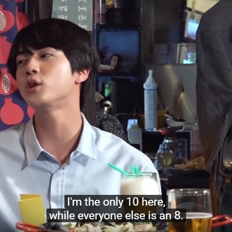 Who needs fake subs when we have Jin ; a thread