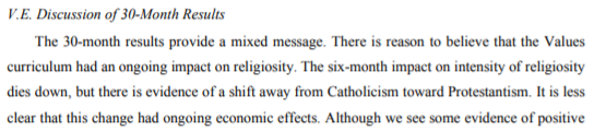 Greater exposure to Protestant missionaries leads to higher rates of people identifying as ProtestantsTruly thrilling stuff, a real breakthrough for economics and the social sciences at largeAgain, why do the authors need to pay pastors in order to come to this conclusion?