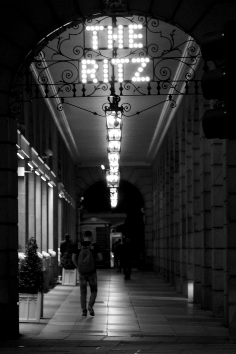 puttin’ on the Ritz and having a good night

#London #August2018