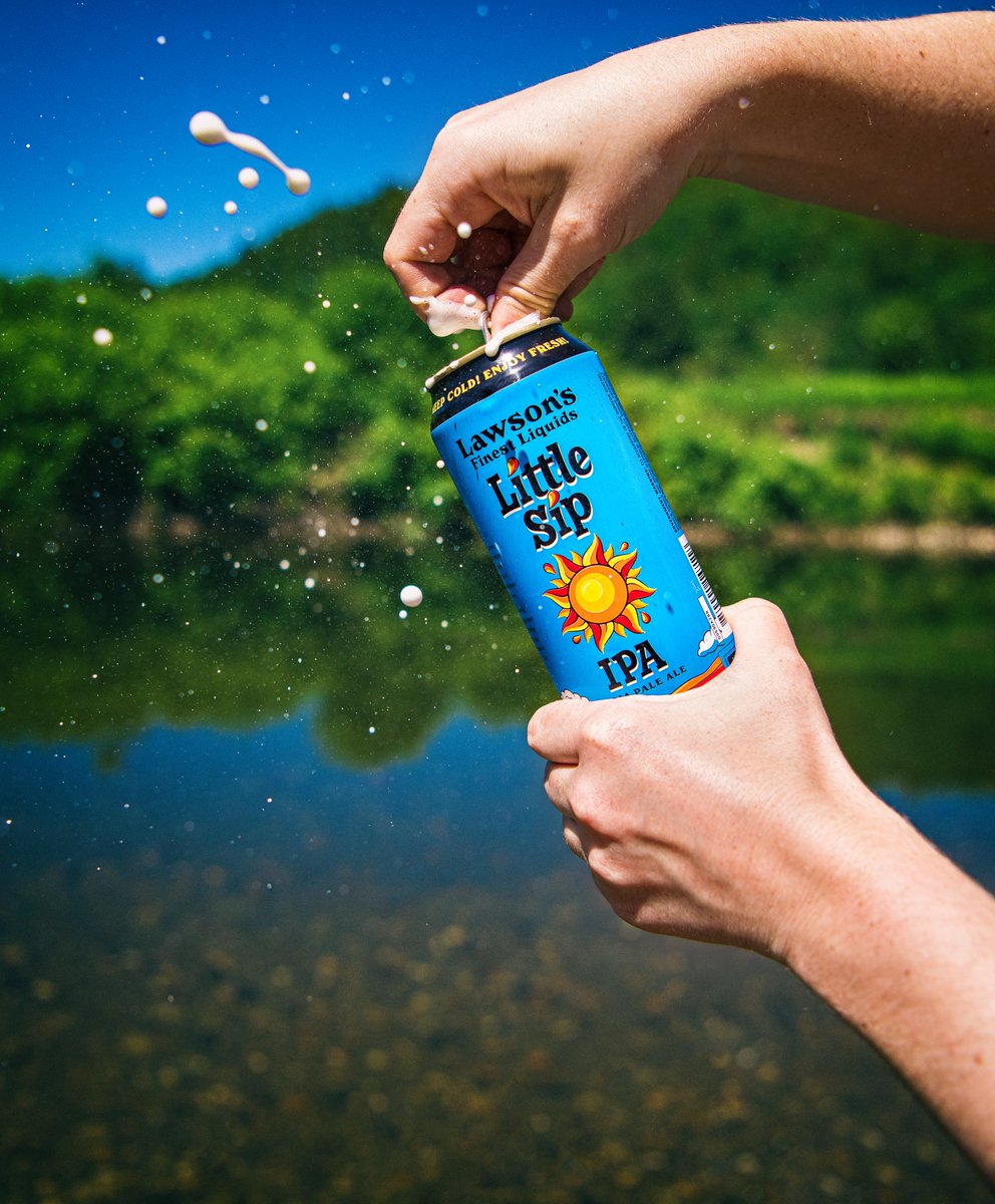 We're counting down the days until life becomes a little more sunny! ☀️ Little Sip IPA will be available on draft at our beer garden and 4-packs to go via our curbside service on June 26th. Be on the lookout for these vibrant blue cans at accounts throughout Vermont on June 29th.
