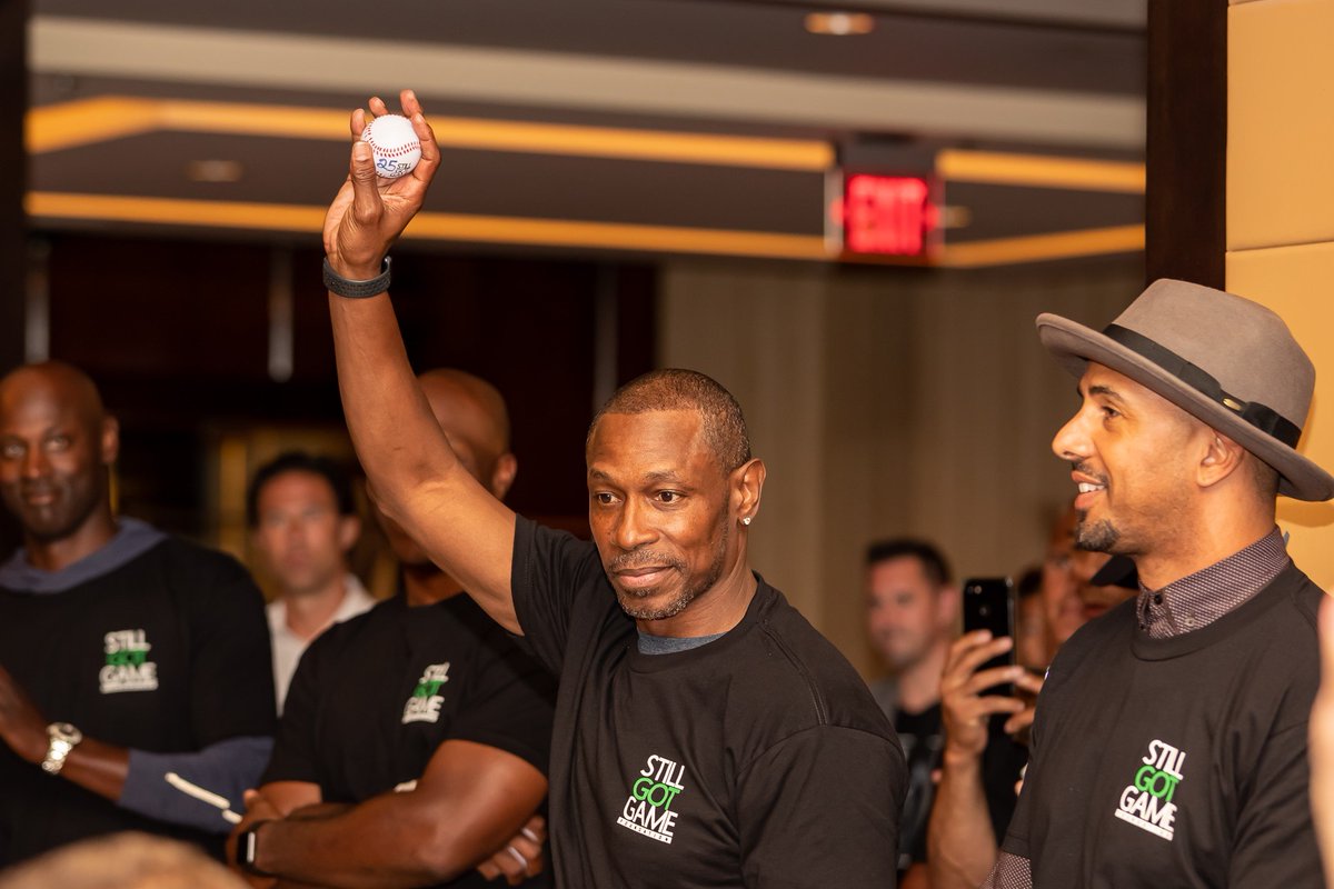 StillGotGame's tweet photo. Baseball fans, join us for a night of fun &amp; games!  1st ever #AnteUpForACause fundraising poker event.

Participants rcv:
- Auto. @Kenny_Lofton7 baseball
- #SGGF mask
- Chance to win signed Lofton jersey 
- Chance to compete in tourney of champions

Info: https://t.co/fYJdtAdUCX https://t.co/noyOQsgsHU