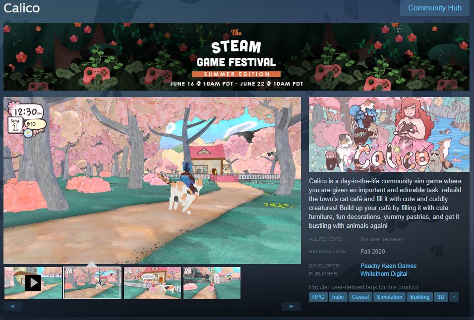 Calico on Steam