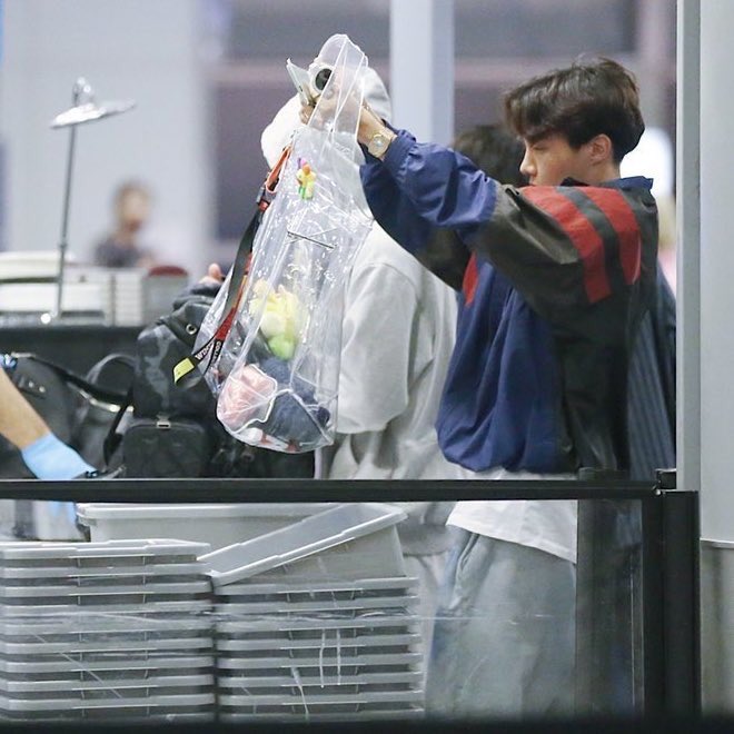 hoseok’s collection of bags : a thread