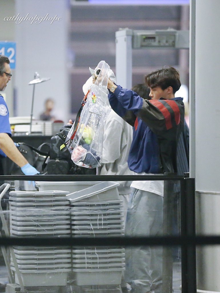 hoseok’s collection of bags : a thread