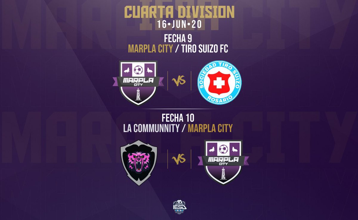 MarplaF's tweet image. ¡HOY JUEGA #MARPLA! 

23:00 vs @EsportTiro 
23:30 vs @LaCommunnityFC