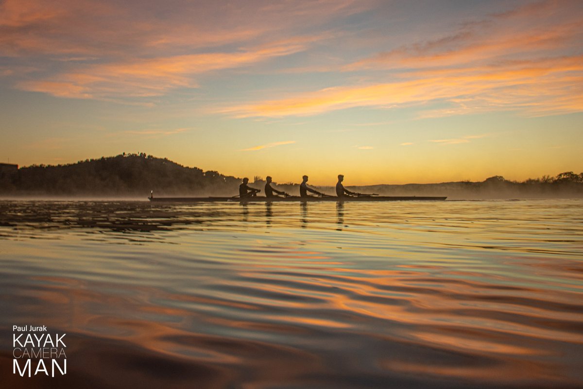 Scull Stall to enjoy the Sunrise  
#Canberra #Rowing #Australia 
<a href="/visitcanberra/">VisitCanberra</a> <a href="/RowingAust/">Rowing Australia</a> <a href="/rowingact/">Rowing ACT</a> <a href="/abccanberra/">ABC Canberra</a>