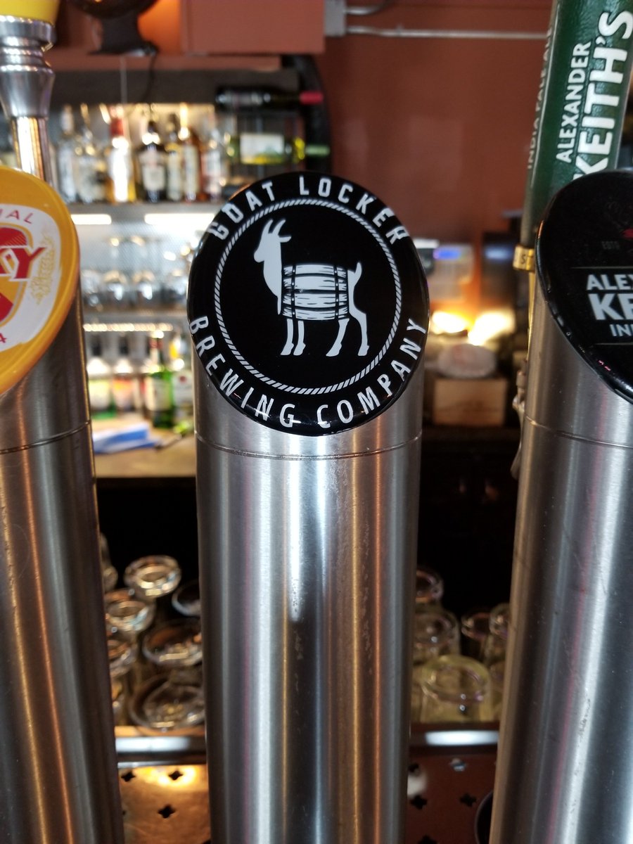 Happy to announce Brewskis Pub is adding the Light Pilsner to their draft line! If you’re up in Fort Mac, go grab yourself a pint 🐐🍻 #GetTheGoat #DrinkLocal #SupportLocal #AbCraftBeer
