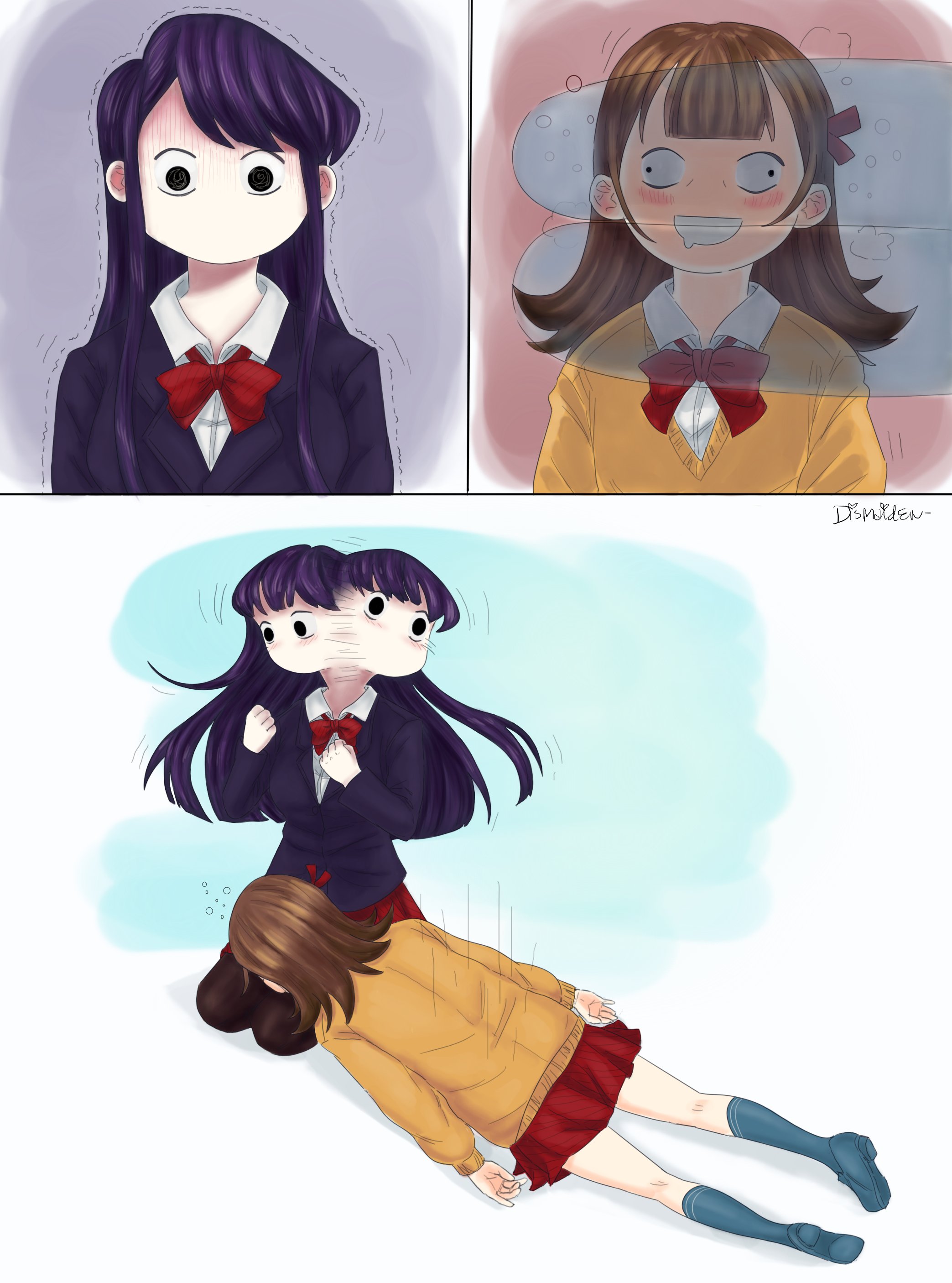 comic komi san