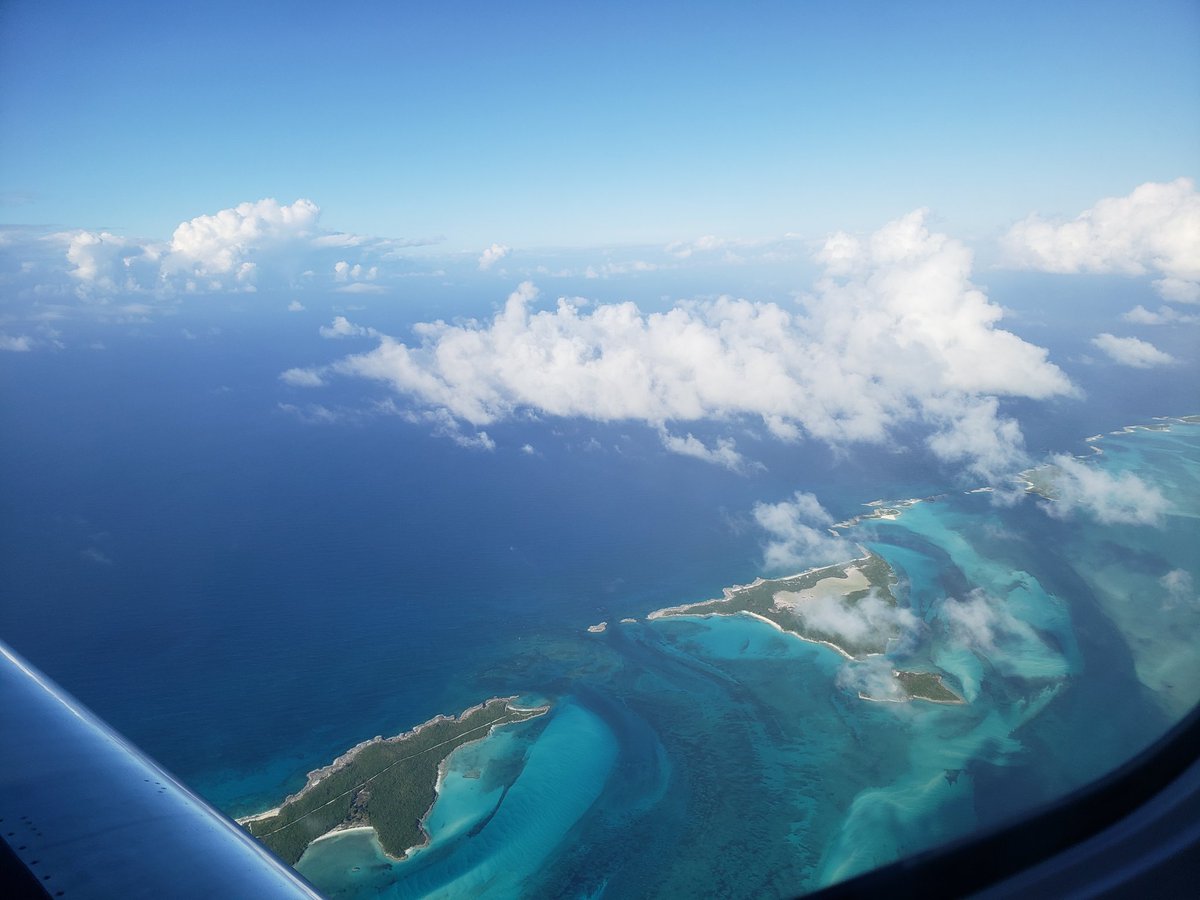 pinksands242's tweet photo. There are added health and safety precautions - spaced out planes, masks, social distancing and a focus on sanitization - as well as a short health form that passengers need to fill out, but other than that, it's not that much different. @VisitTheBahamas https://t.co/BAT01r3pxM