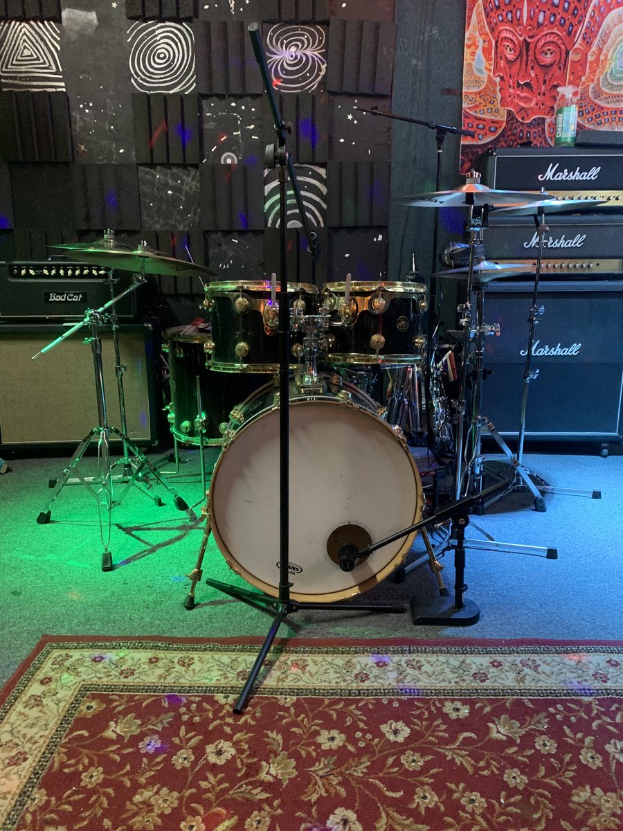 Back in NYC. Writing new music with the boys. #theinfection #NewMusicAlert #NYC #HardRock #newmusic #DWdrums #zildjian