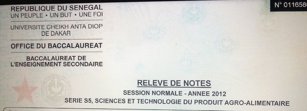Je ne vais pas parler de l’étude supérieure (cycle universitaire) dans ce domaine et de sa complexité. Mais Saviez-vous l’existence des Séries techniques #S4 et #S5 dans l’enseignement secondaire au lycée au Sénégal ??? 
Aythia ñiou deim 👇🏿