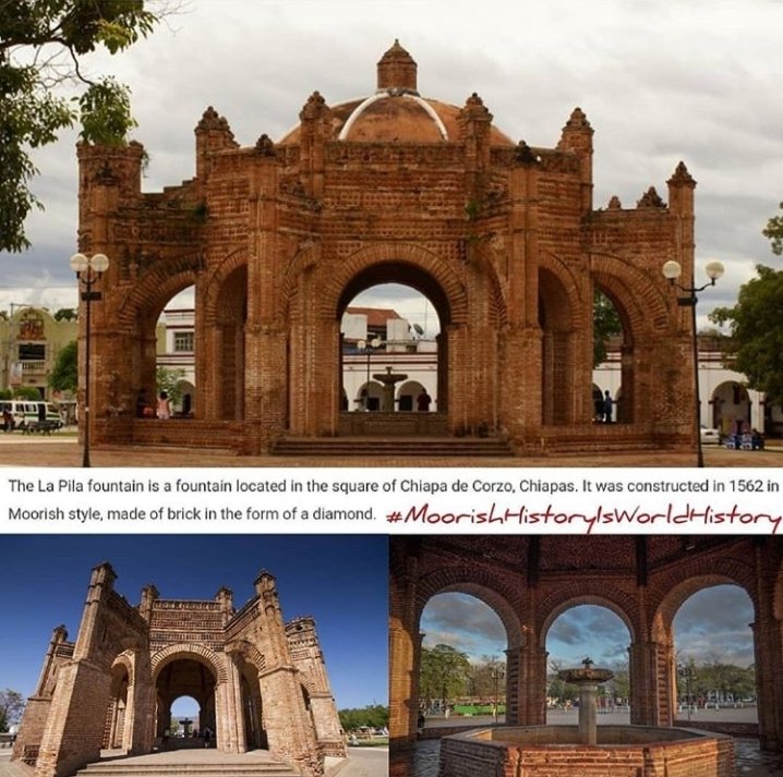 There is an abundance of moorish architecture and place names here all throughout the Americas. Many places they would have you believe were built by europeans, were actually built by moors and many predate Columbus.