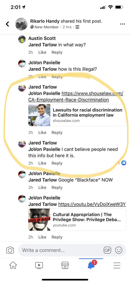This is Jared Tarlow: he’s an editor at  @shondaland and worked on  @ScandalABC  @GreysABC at  @ABCNetwork and doesn’t understand his privilege at all. Trying to shame and intimidate the editor to remove the post.