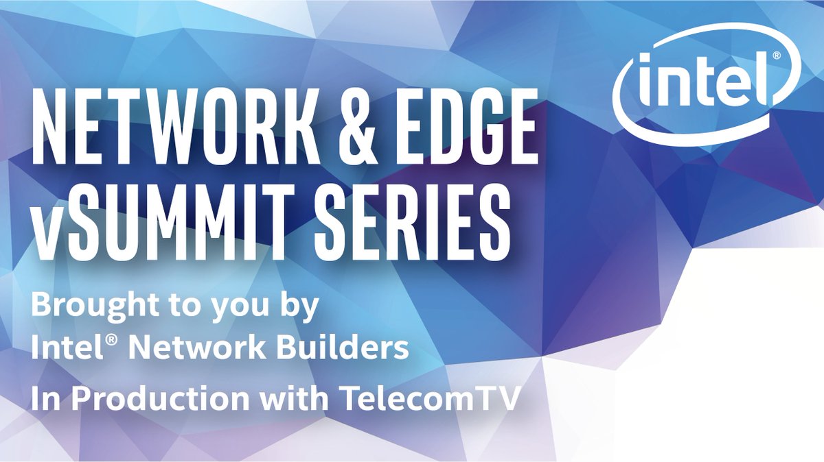 Intel Network Builders brings you the Network & Edge vSummit Series in conjunction with @TelecomTV
vSummit sessions occur every two weeks w/ dynamic keynotes, interviews & panel discussion. 
#IntelBuilders #IamIntel #NetworkEdge #5G

Sign up here: intel.ly/2YEe5aU