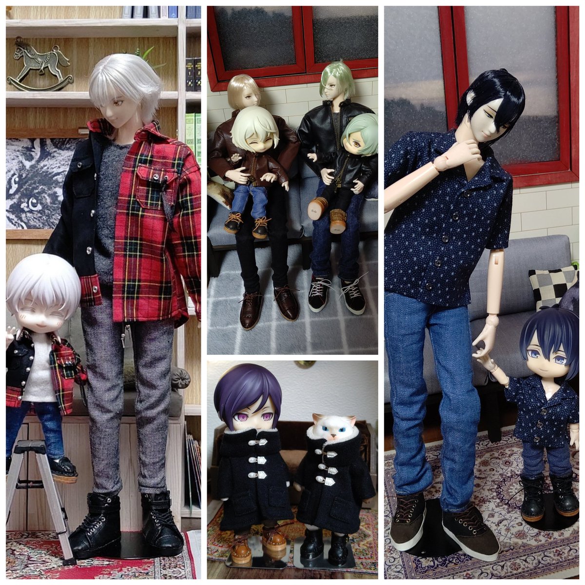 choco_soe's tweet photo. 愛ゆえにキャラドを作ることもあります。
ドール服、靴、小物等を作ってドール系イベントを中心に活動しています。
キャラ系以外にもお人形は多数所持しています。
特に注意せずに写真を上げます。
大きなお人形や、ガラス等の目玉が入ったお人形が苦手な方はご注意ください。 https://t.co/ItBdE3YxDn