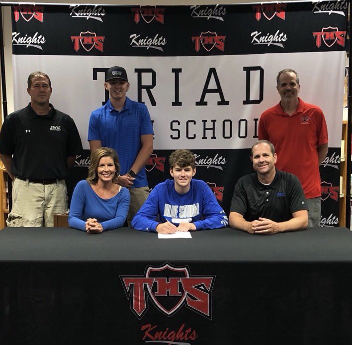 Great day to be a Knight! Congrats to <a href="/Lukecox_/">Luke Cox</a> on a great career. On to the next level. #leadershipmindset <a href="/SwicB/">SWIC Men’s Basketball</a>