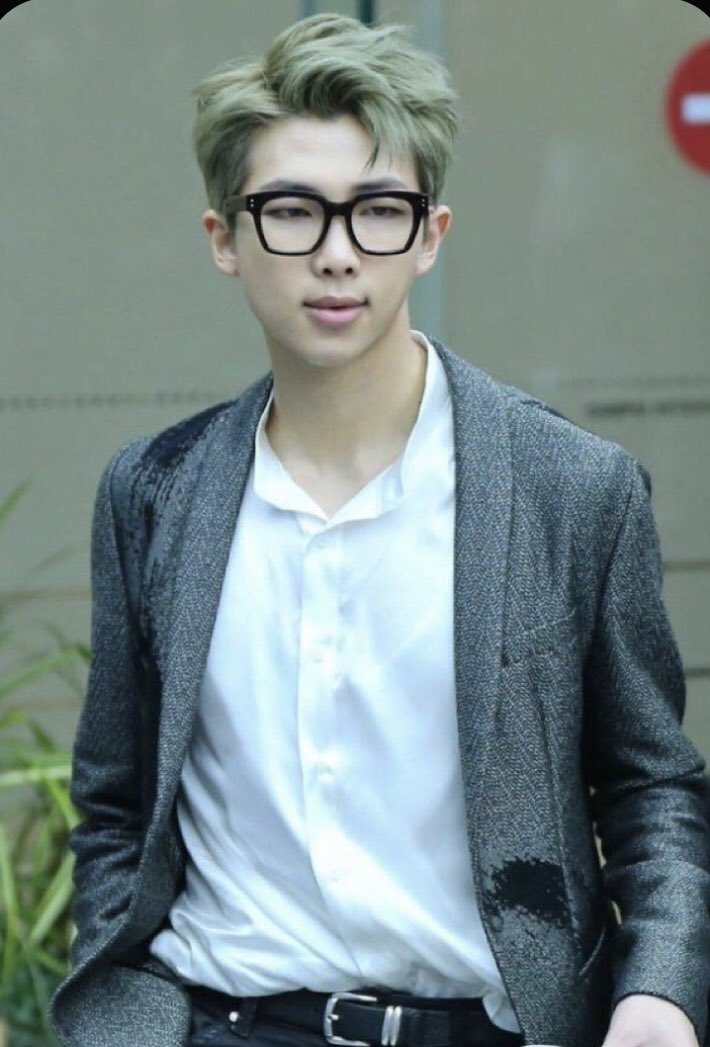  #namjoon  #RM   Namjoon in glasses is keeping me awake: A Very Important Thread 11/13