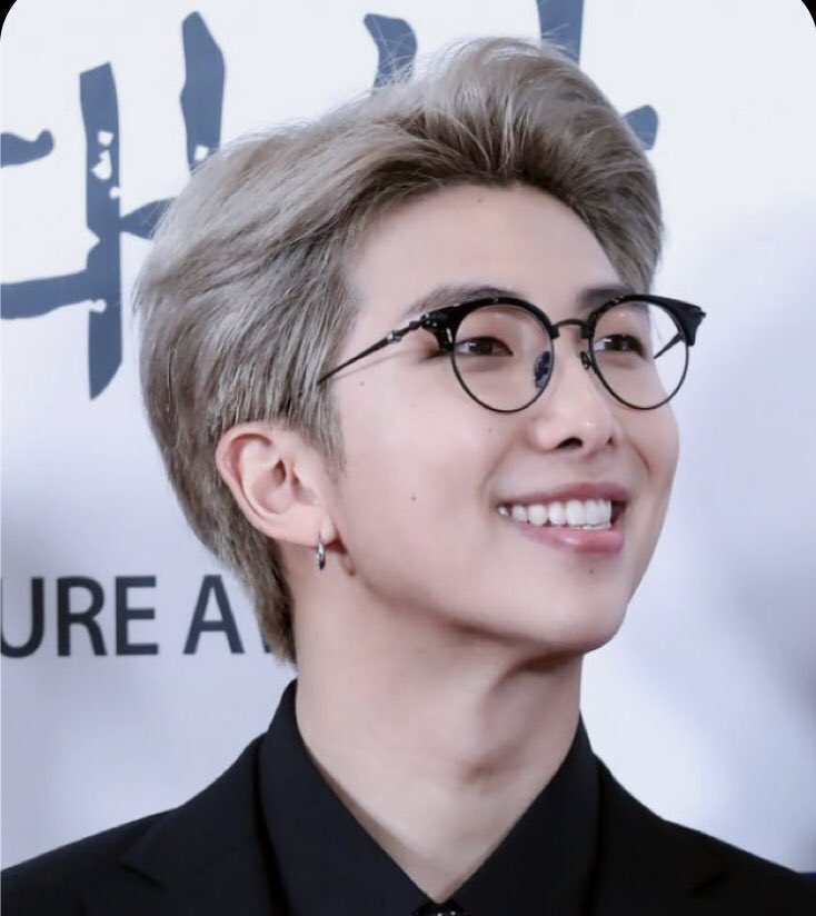  #namjoon  #RM   Namjoon in glasses is keeping me awake: A Very Important Thread 3/13