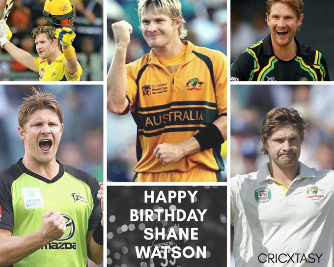 Happy 39th Birthday, Shane Watson  