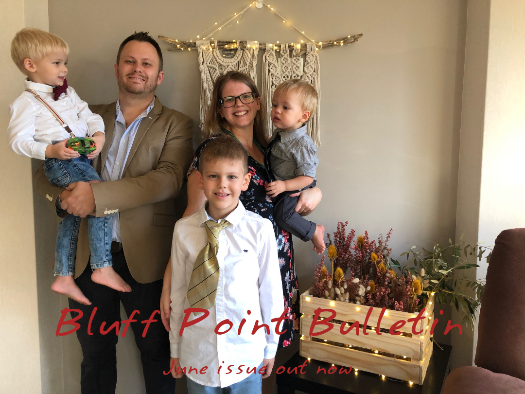 bushchurchaid_'s tweet photo. The latest issue of the Bluff Point Bulletin from Brendan & Laura Hurley is out now. If you don't get it by email you can head to their profile page to download a copy and sign up. https://t.co/mm7HX6jUpg #BushChurchAid #GoingTheDistance #BluffPoint https://t.co/wo0DMft1Py