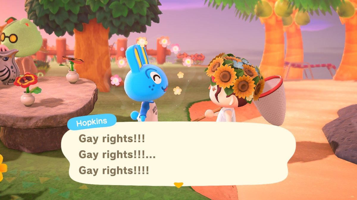 mischiefseven's tweet photo. letting me choose my villagers' catchphrases was a mistake #ACNH https://t.co/9C21DFyQy2