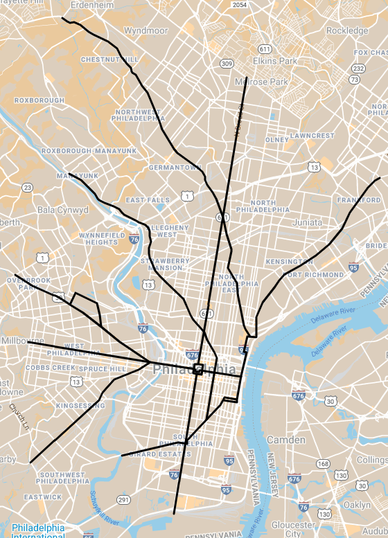 Okay, so apparently there were proposals for elevated lines in Philadelphia predating 1901, sponsored by John Wanamaker, but nothing came of it. Amazing find in the  @Hagley_Library archives  https://digital.hagley.org/08144710_speed_lines