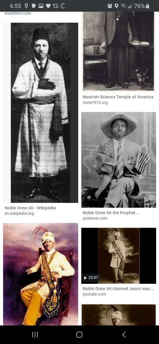 Our prophet in these days is noble drew ali who brought back to us our knowledge of our nationality birthright and history. He also brought back to us the original version of islam practiced in moorish iberia. He founded eye old cananite temple in 1913 in Newark new Jersey.