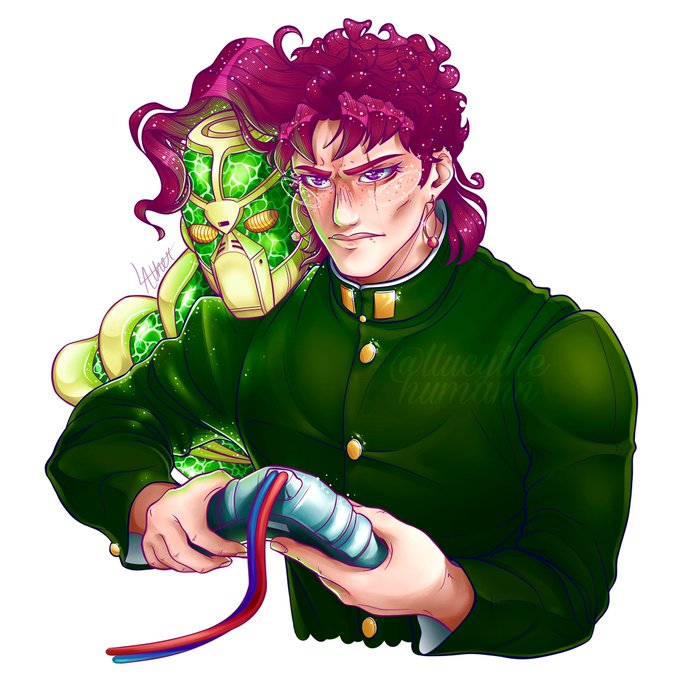 here's the individuals 🥺 #jjba #kakyoin #jotakak. 