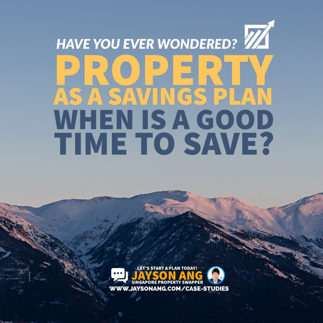 valuepropertysg's tweet photo. Have You Ever Wondered? Property as a Savings Plan. When is a Good Time to Save?

#Investment #property #propertyadvisor #propertyconsultant #Singapore #realestate #sgproperty #valueproperty #straitstimes #hdb #resale #condo #MRT #family #sg https://t.co/ZaCUWFer5U