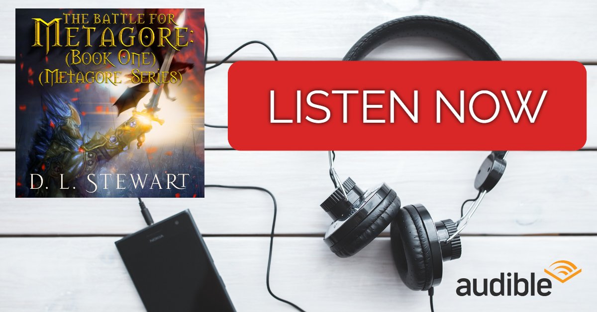 DLStewartAuthor's tweet photo. The Battle For Metagore is officially available on audible. Go buy your copy today!
*
https://t.co/wT6PV386ir
*
#DLStewart #Metagore #LandsOfTheAbyss #authorsofig #authorsofinstagram #writingcommunity #amwritingfantasy #amwriting #book #books #audiobook https://t.co/HxLVU0yCKb