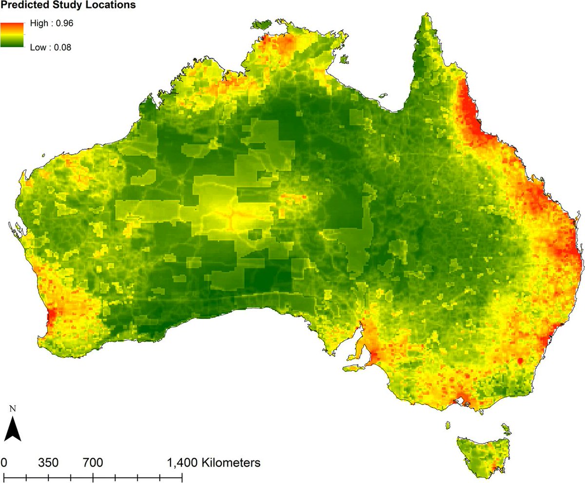 ReneePiccolo's tweet photo. I'm so excited to share my #firstpaper! I've always loved #Australian #reptiles and always thought there were massive deficiencies in their research. Here, we look at #spatialbias and highlight some key predictors of study locations. 

@AChauvenet
https://t.co/4BTTrgoCBF https://t.co/UlaBpGSeLj
