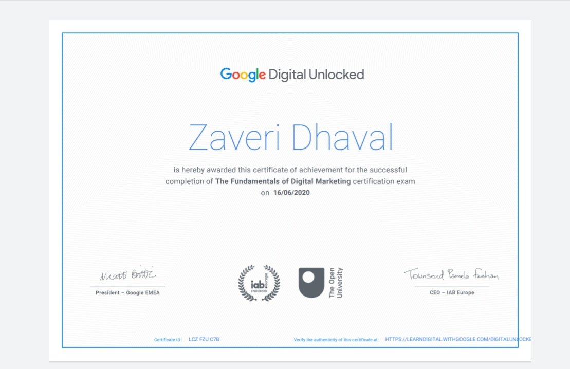 Dhaval_Zavery's tweet photo. https://t.co/w64irNsg8U