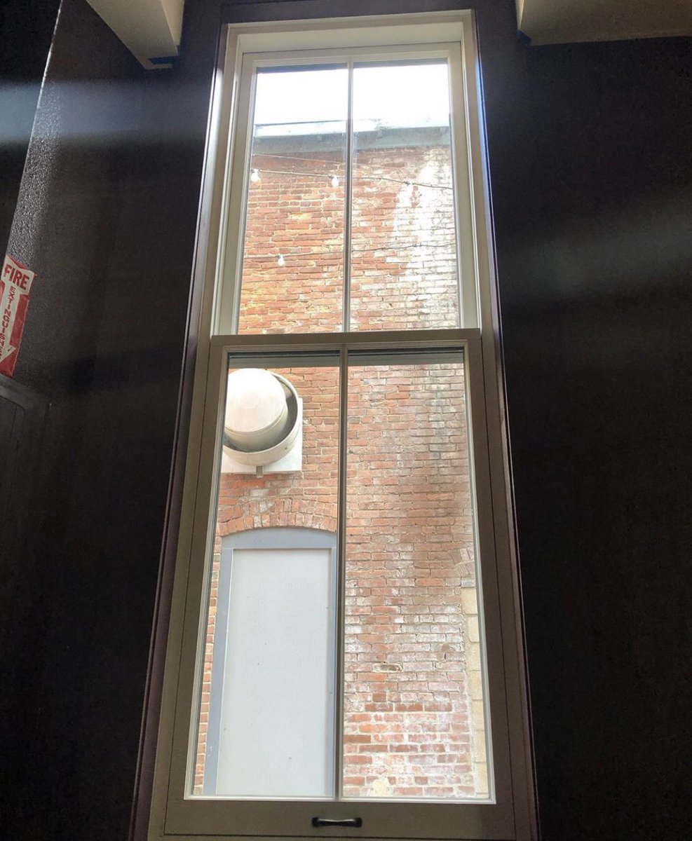 Sneak peek at the quarantine renovations we have in store for when we fully open for business! Our newly painted walls upstairs are inviting and our bathrooms have mermaid vibes. Also no more bass-rattled (or broken) windows! We can’t wait to see you all soon!