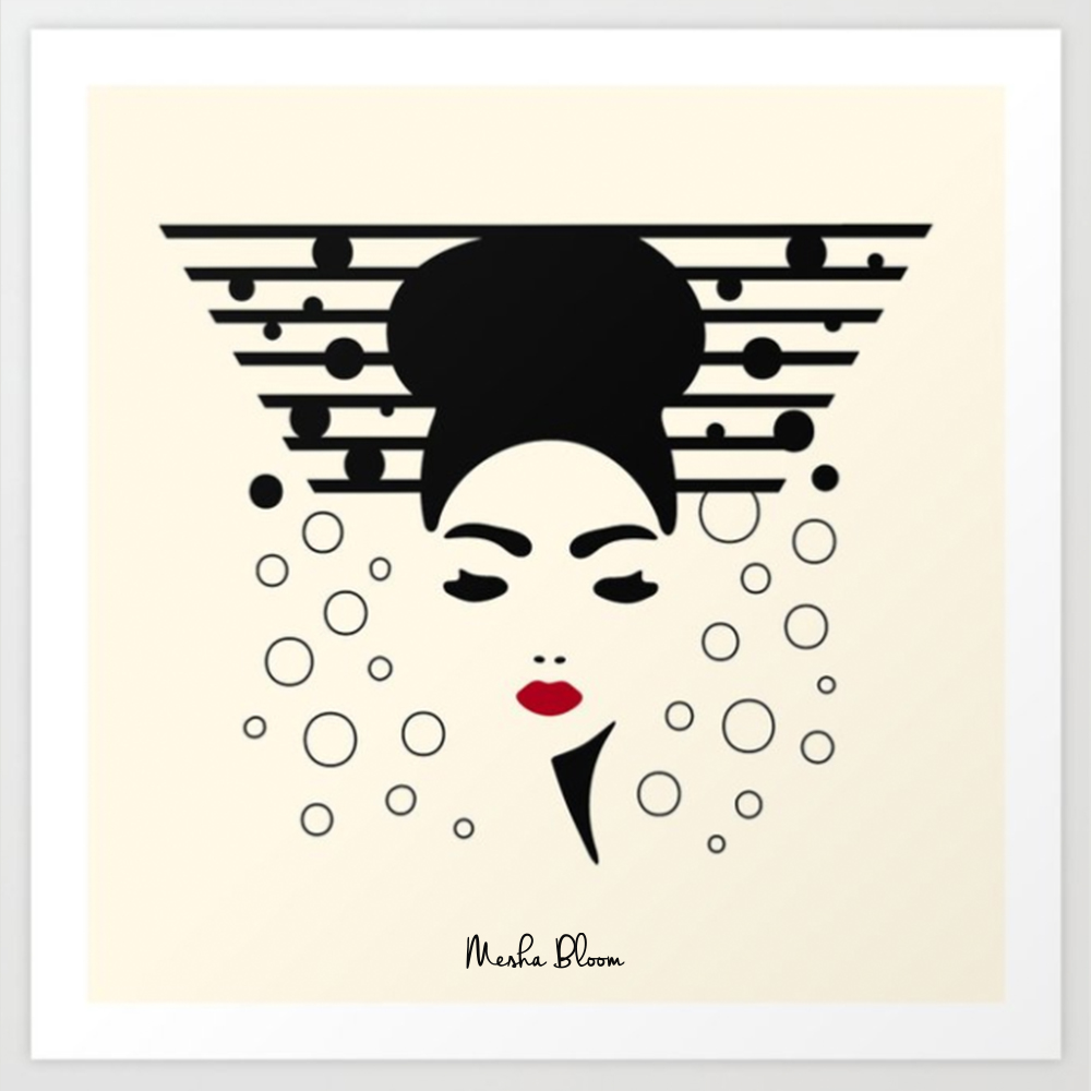 meshabloomart's tweet photo. Lady Bubbles 7 ❤️ Art Print • #modern #retro #woman #beauty #fashion #illustration #bubbles #art #artwork #artprints #wallart #ladybubbles • #meshabloomart https://t.co/JhgI8YgJIU
