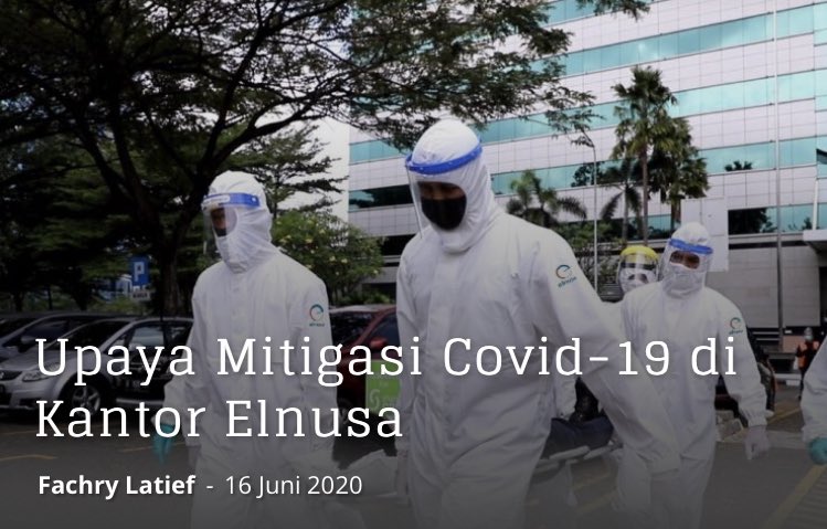 fachry_migas's tweet photo. Jakarta, Petrominer – PT Elnusa Tbk (Elnusa) menggelar latihan tanggap darurat Covid-19 untuk meningkatkan kewaspadaan penyebaran infeksi Covid-19. https://t.co/utjWdVMG65 https://t.co/JY41RBHjT9